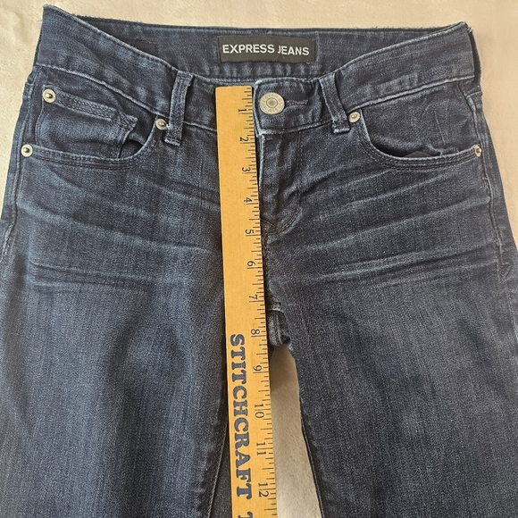 Express Jeans Skinny Stella Low Rise 0 Short Petite Zero Women’s 90s - Picture 8 of 15
